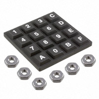 Grayhill Inc. - 84LS-BB2-014-N - SWITCH KEYPAD 16 KEY 0.01A 24V