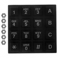 Grayhill Inc. - 84LS-BB2-016-N - SWITCH KEYPAD 16 KEY 0.01A 24V