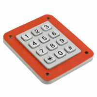 Grayhill Inc. - 84R-AB2-112-PD - SWITCH KEYPAD 12 KEY 0.01A 24V