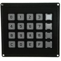 Grayhill Inc. - 86JB2-203 - SWITCH KEYPAD 20 KEY 0.01A 24V