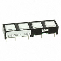 Grayhill Inc. - 87FC3-201 - SWITCH KEYPAD 4 KEY 0.01A 24V