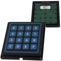 Grayhill Inc. - 88BB2-072 - SWITCH KEYPAD 16 KEY 0.01A 24V