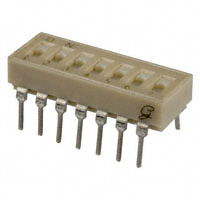 Grayhill Inc. - 90B07ST - SWITCH SLIDE DIP SPST 25MA 24V