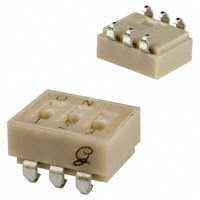 Grayhill Inc. - 90HBJ03PT - SWITCH SLIDE DIP SPST 25MA 24V