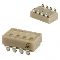 Grayhill Inc. - 90HBJ04PT - SWITCH SLIDE DIP SPST 25MA 24V