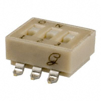 Grayhill Inc. - 90HBW03PT - SWITCH SLIDE DIP SPST 25MA 24V