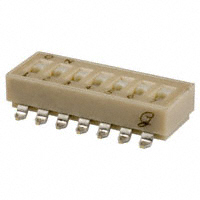 Grayhill Inc. - 90HBW07PT - SWITCH SLIDE DIP SPST 25MA 24V