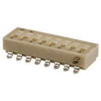 Grayhill Inc. - 90HBW08P - SWITCH SLIDE DIP SPST 25MA 24V