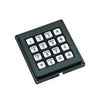 Grayhill Inc. - 86BB2-001 - SWITCH KEYPAD 16 KEY 0.01A 24V