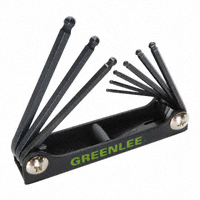 Greenlee Communications - 0254-12 - HEX KEY SET 9PC