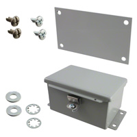 Hammond Manufacturing - 1414PHC - BOX STEEL GRAY 6"L X 4"W