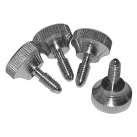 Hammond Manufacturing - 1421B - THUMB SCREW KNOB 10-32 4/PK