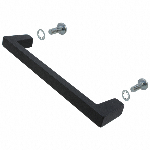 Hammond Manufacturing - 1427C4 - HANDLE ALUMINUM BLK STRAIGHT