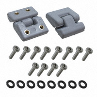 Hammond Manufacturing - 1427HK - HINGE KIT GREY POLY