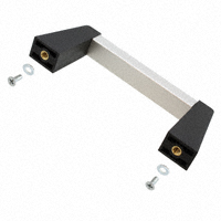 Hammond Manufacturing - 1427NBC - HANDLE 3.5"MNT/1.64"HIGH BLK/CLR