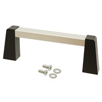 Hammond Manufacturing - 1427SBC - HANDLE 4"MOUNT/1.64"HIGH BLK/CLR