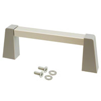 Hammond Manufacturing - 1427SGC - HANDLE 4"MOUNT/1.64"HIGH GR/CLR