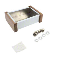 Hammond Manufacturing - 1444-12CWW - CHASSIS ALUM NAT 4.93"L X 6.93"W