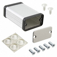 Hammond Manufacturing - 1455D601 - BOX ALUM NATURAL 2.36"L X 1.67"W