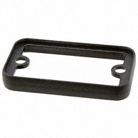 Hammond Manufacturing - 1455DBBK-10 - BEZEL OPEN PLASTIC BLACK 10/PACK