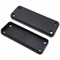 Hammond Manufacturing - 1455JPLBK - BEZEL SOLID PLASTIC BLACK 2/PACK