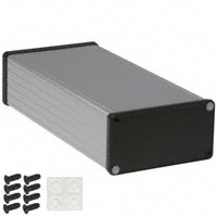 Hammond Manufacturing - 1455N2202 - BOX ALUM NATURAL 8.66"LX4.06"W
