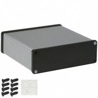 Hammond Manufacturing - 1455T1602 - BOX ALUM NATURAL 6.3"L X 6.5"W