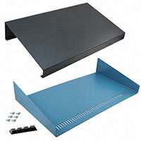 Hammond Manufacturing - 1456WL1BKBU - CONSOLE ALUM 20.26"L X 11.61"W