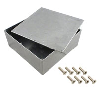 Hammond Manufacturing - 1550WN - BOX ALUM UNPAINTED 9.85"LX9.85"W