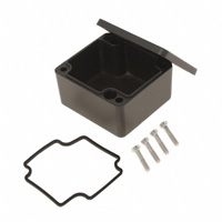 Hammond Manufacturing - 1550Z104BK - BOX ALUM BLACK 2.54"L X 2.3"W