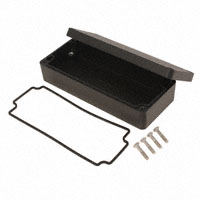 Hammond Manufacturing - 1550Z109BK - BOX ALUM BLACK 5.91"L X 2.53"W