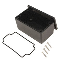 Hammond Manufacturing - 1550Z111BK - BOX ALUM BLACK 4.54"L X 2.58"W