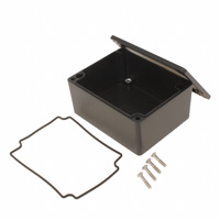 Hammond Manufacturing - 1550Z113BK - BOX ALUM BLACK 4.54"L X 3.56"W