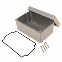 Hammond Manufacturing - 1550Z117 - BOX ALUM UNPAINTED 6.32"LX3.95"W