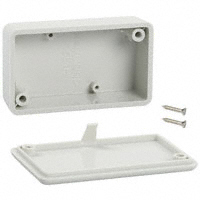 Hammond Manufacturing - 1551HGY - BOX ABS GRAY 2.36"L X 1.38"W