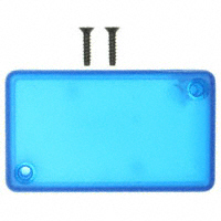 Hammond Manufacturing - 1551HTBU - BOX ABS TRN BLUE 2.36"L X 1.38"W