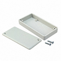 Hammond Manufacturing - 1551LGY - BOX ABS GRAY 3.15"L X 1.58"W