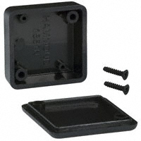 Hammond Manufacturing - 1551NBK - BOX ABS BLACK 1.38"L X 1.38"W