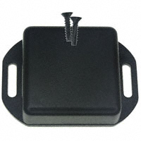 Hammond Manufacturing - 1551QFLBK - BOX ABS BLACK 1.58"L X 1.58"W