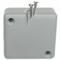 Hammond Manufacturing - 1551QGY - BOX ABS GRAY 1.58"L X 1.58"W