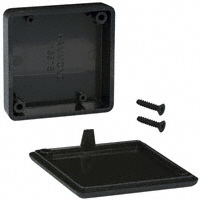 Hammond Manufacturing - 1551SBK - BOX ABS BLACK 1.97"L X 1.97"W