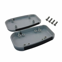 Hammond Manufacturing - 1553AAGY - BOX ABS GRAY 2.95"L X 1.97"W