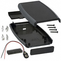 Hammond Manufacturing - 1553DBKBAT - BOX ABS BLACK 5.8"L X 3.5"W