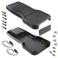 Hammond Manufacturing - 1553TBKBAT - BOX ABS BLACK 8.27"L X 3.94"W