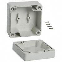 Hammond Manufacturing - 1554BGY - BOX ABS GRAY 2.56"L X 2.56"W