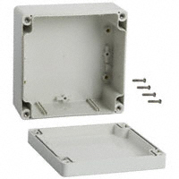 Hammond Manufacturing - 1554NGY - BOX ABS GRAY 4.72"L X 4.72"W