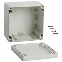 Hammond Manufacturing - 1554PGY - BOX ABS GRAY 4.72"L X 4.72"W