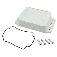 Hammond Manufacturing - 1555FF17GY - BOX ABS GRAY 4.72"L X 3.57"W