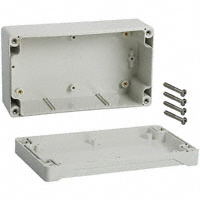 Hammond Manufacturing - 1555JGY - BOX ABS GRAY 6.3"L X 3.54"W