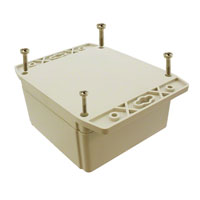 Hammond Manufacturing - 1555NF42GY - BOX ABS GRAY 4.72"L X 4.72"W